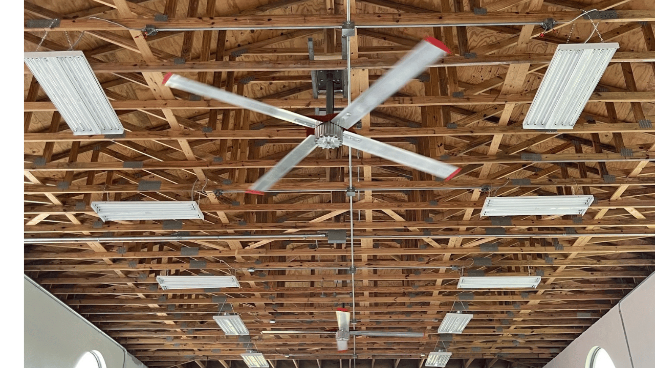 Industrial ceiling fan