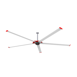 18FT AmeriWind HVLS Industrial Ceiling Fan – 1.5HP, 240V Direct Drive for Commercial Use